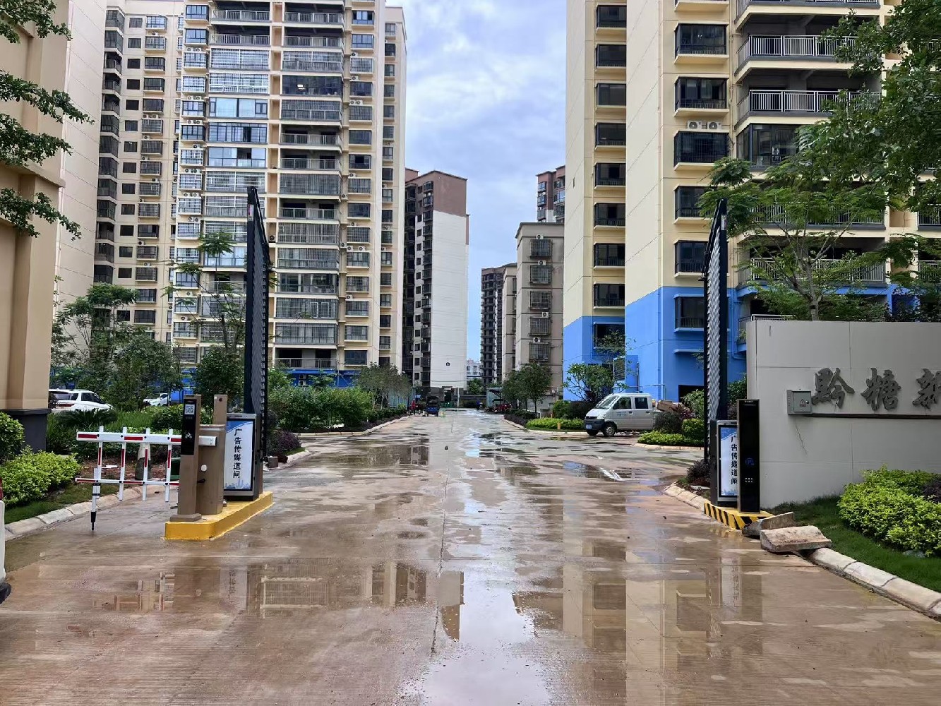 广西宣武黔糖新苑小区-东沃停车场管理系统设备