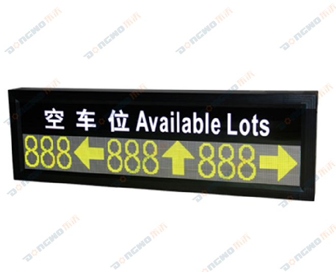 Parking guidance screen