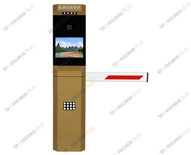 Road brake license plate recognition integrated machine