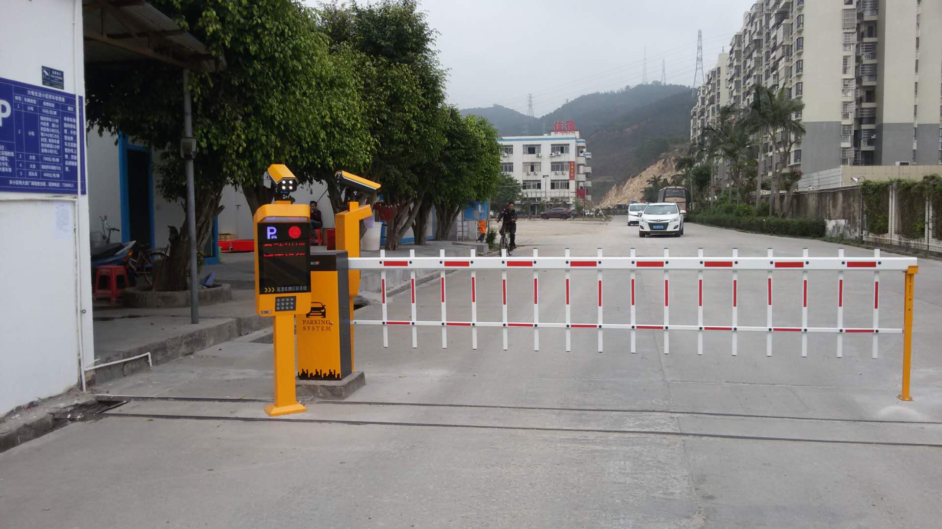 Guangdong Zhuhai Nanshui Town License Plate Recognition System